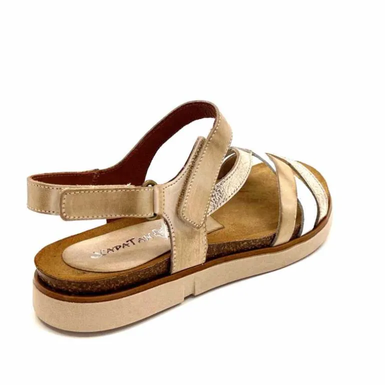 sandales_plateformes_xapatan__cuir_beige_blanc_or_21.webp Ivoire0576a Sandales Plateformes Xapatan 1633 Cuir Blanc Or Beige New