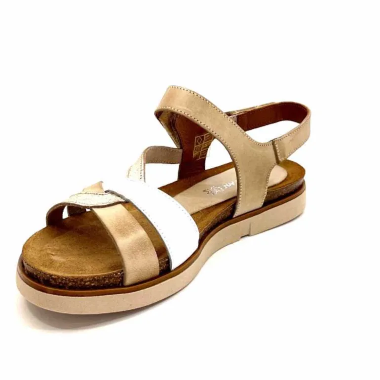 sandales_plateformes_xapatan__cuir_beige_blanc_or_9.webp Ivoire0576a Sandales Plateformes Xapatan 1633 Cuir Blanc Or Beige New