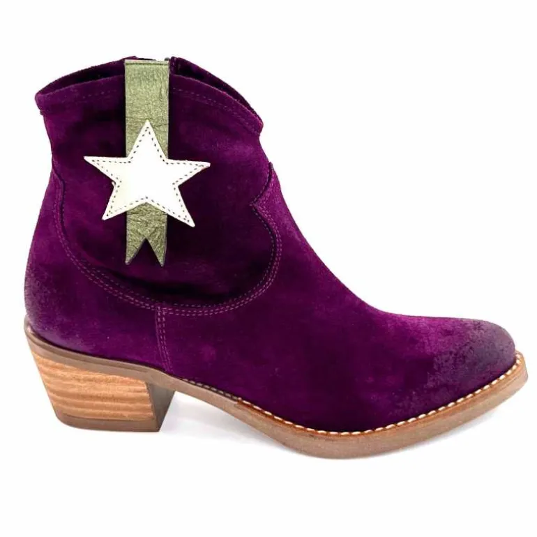 MKD Santiags Geo Daim Violet Fushia Shop